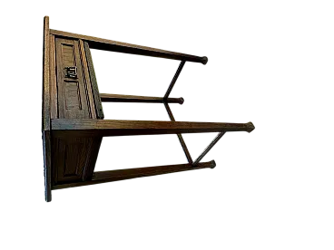 Tavolino Liberty con cassetto, fine '800