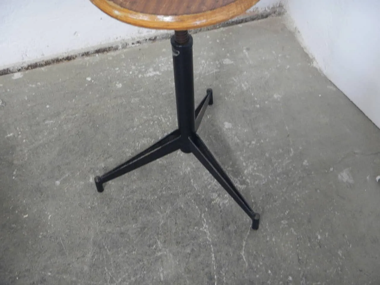 Fixed stool 3 feet 1960 3