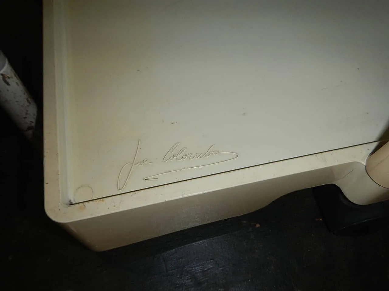 Carrello portaoggetti ufficio  Joe Colombo per Bieffeplast 1970 2