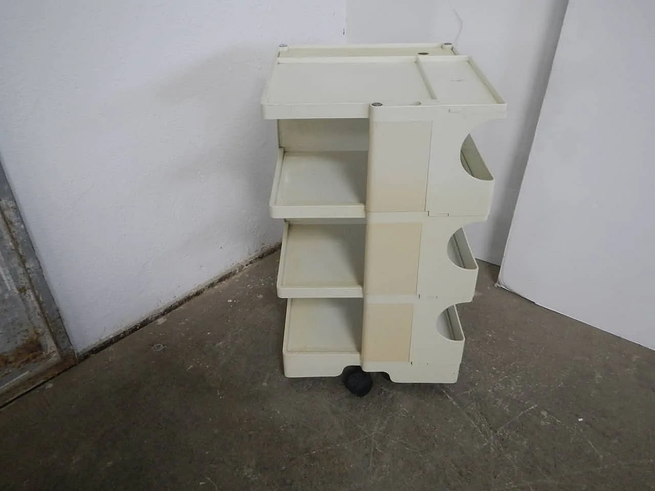 Carrello portaoggetti ufficio  Joe Colombo per Bieffeplast 1970 6
