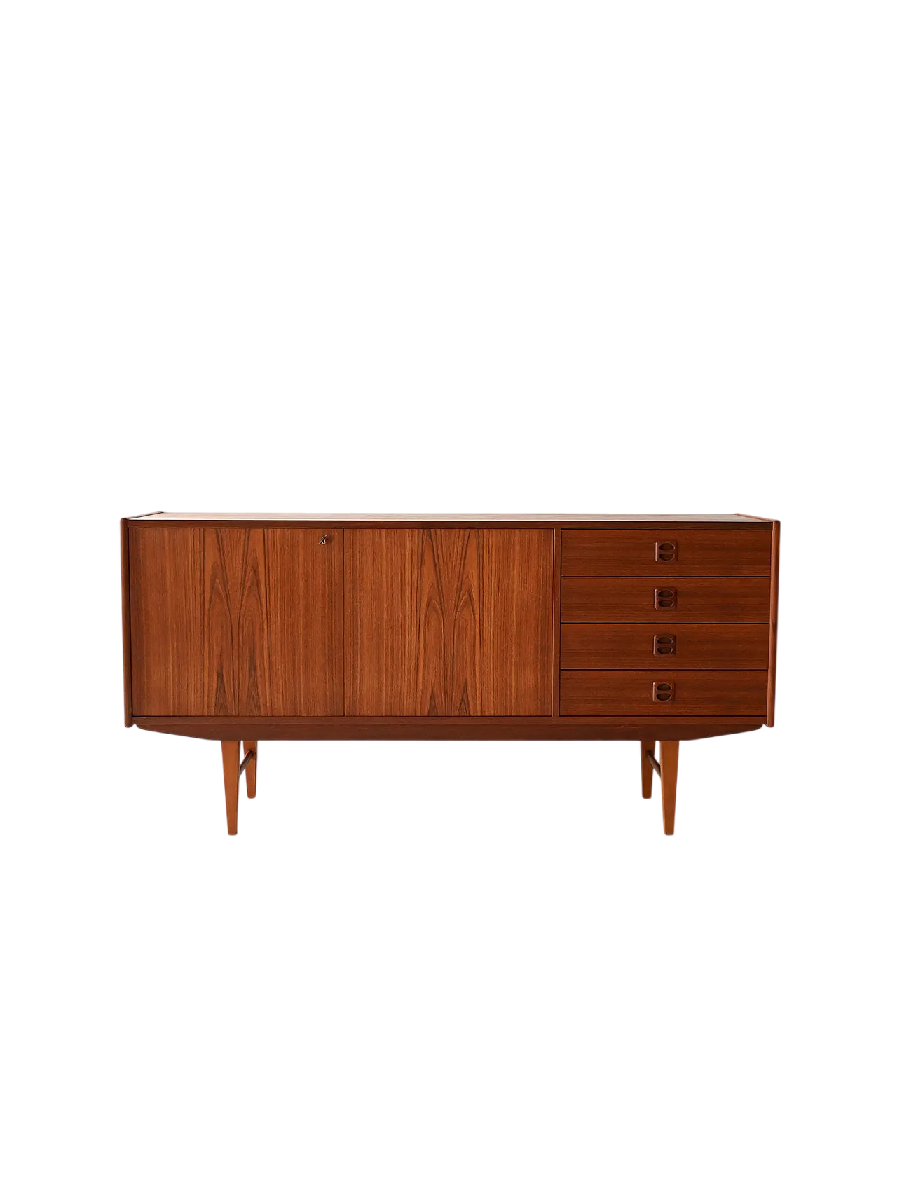 Scandinavian teak sideboard, mid-20th century 11