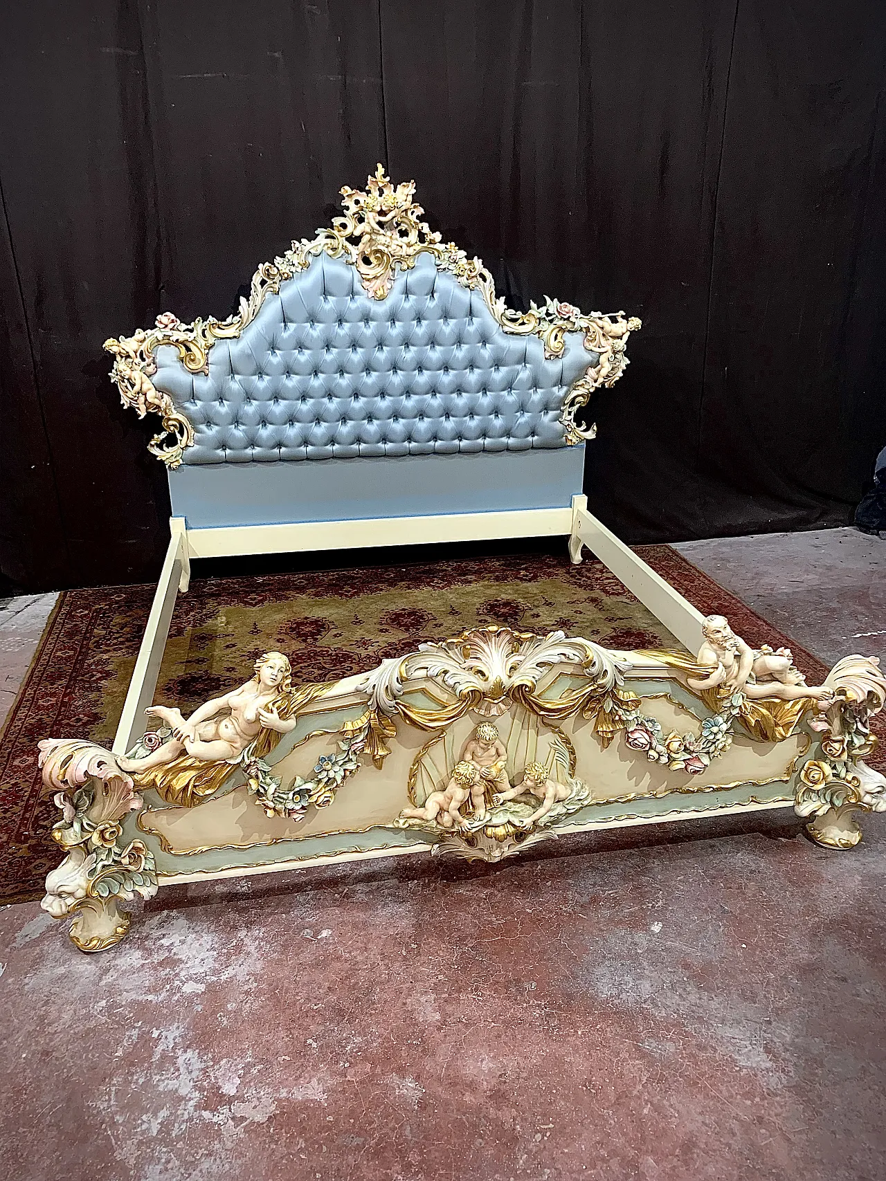 Letto in stile veneziano, '900 1