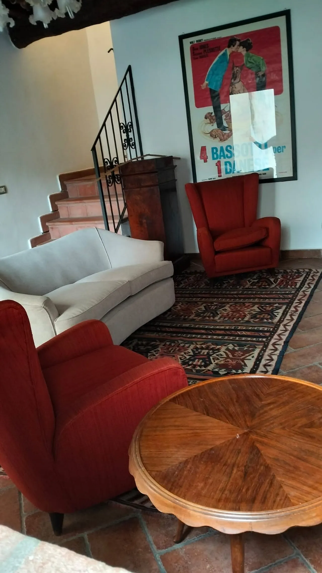 Coppai di poltrone alla maniera di Paolo Buffa, anni '50 3