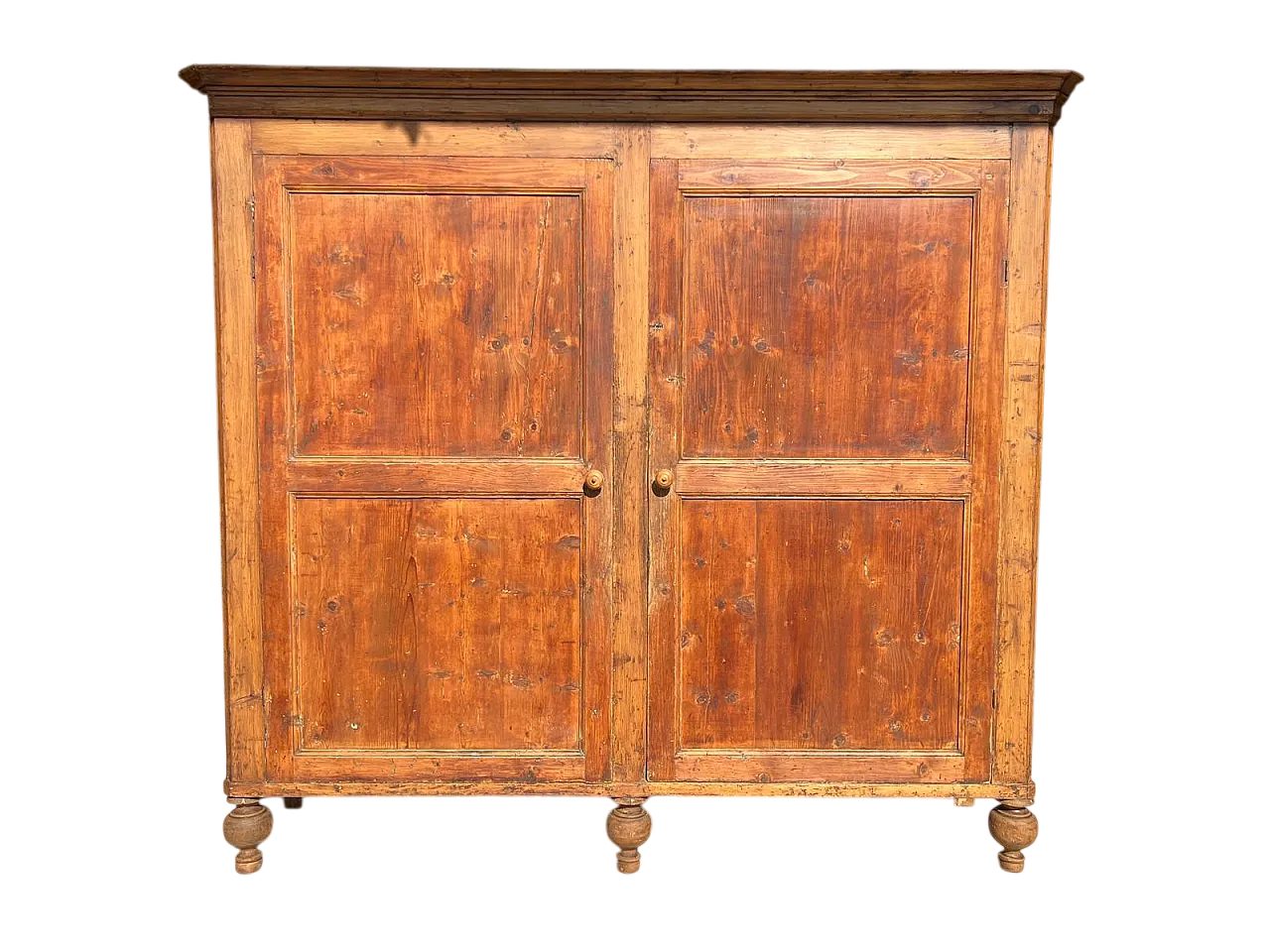 Credenza in abete rustica, '800 15