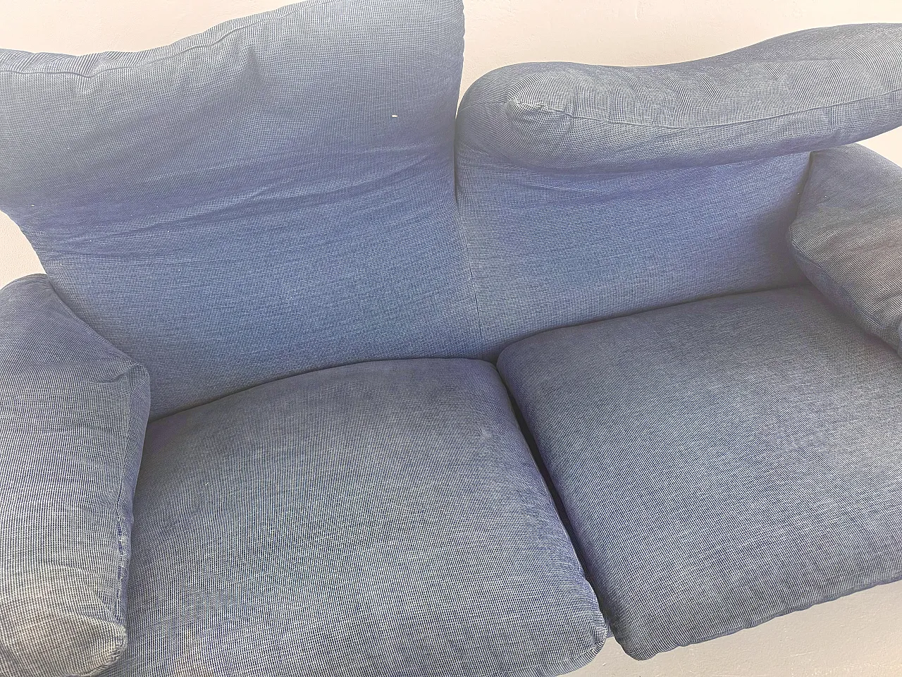 Maralunga Sofa by Vico Magistretti for Cassina, 80s 5