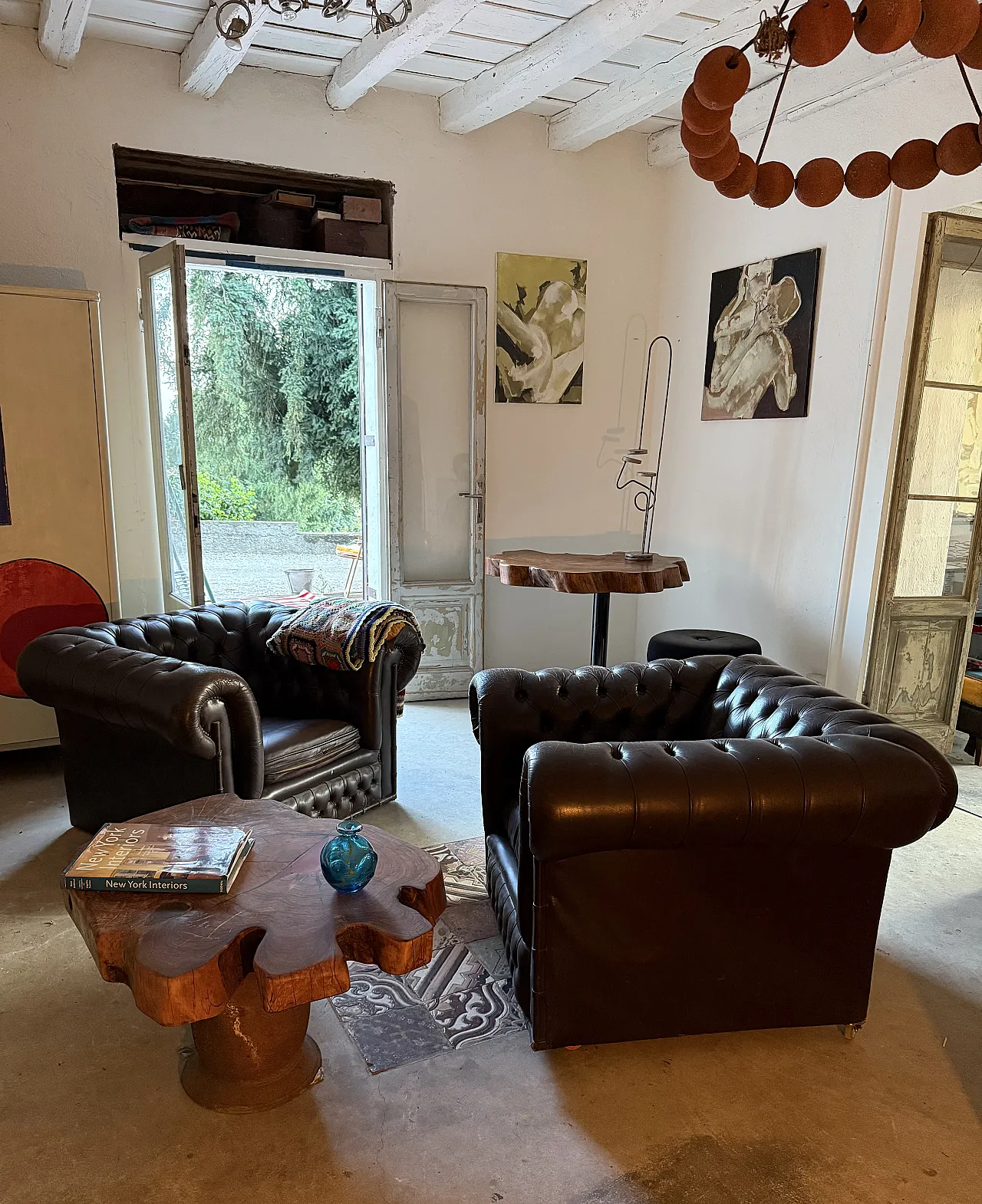 Poltrone Chesterfield, anni '70 2