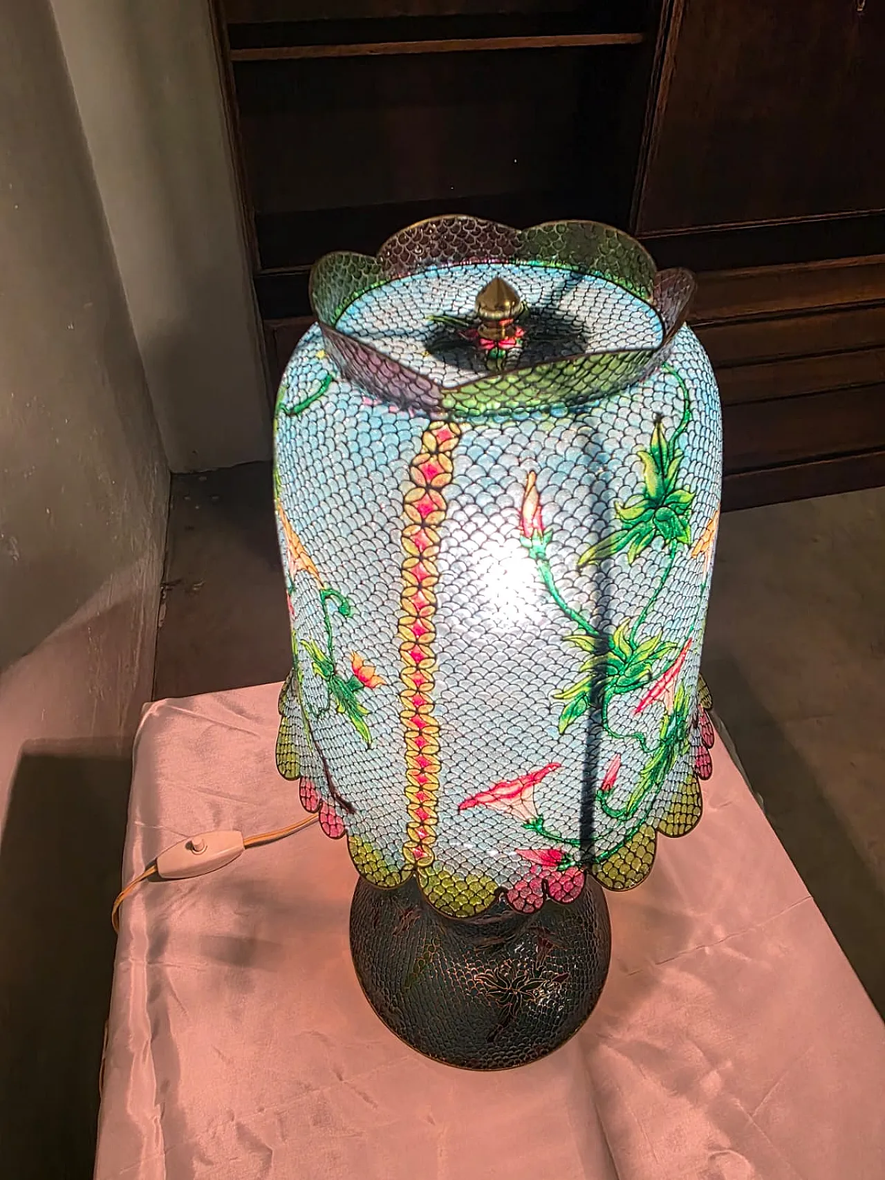 Eastern Ab-Jour in Plique à Jour 8