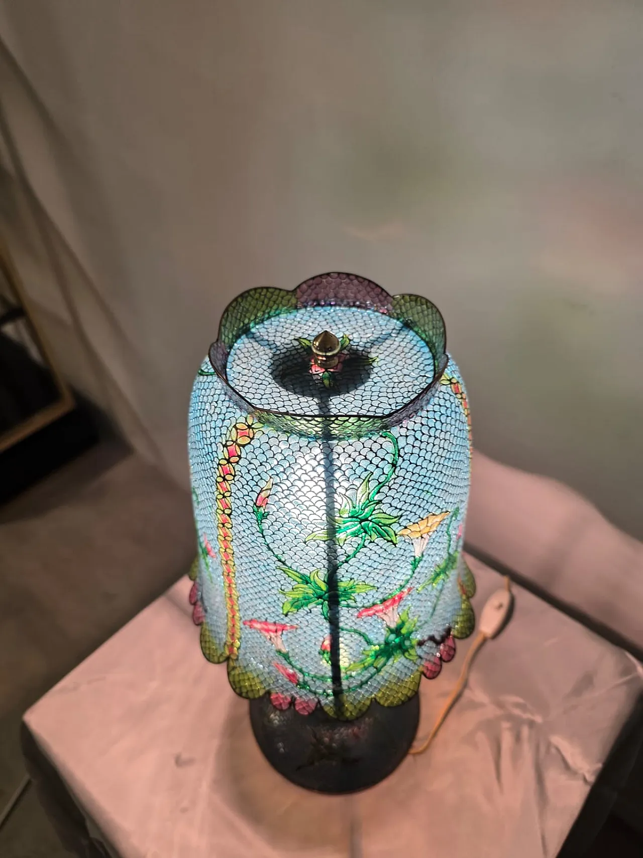 Eastern Ab-Jour in Plique à Jour 13