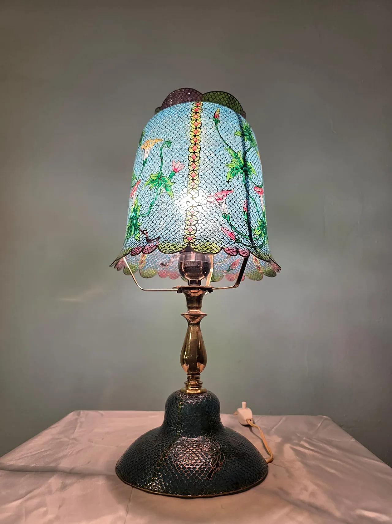 Eastern Ab-Jour in Plique à Jour 15