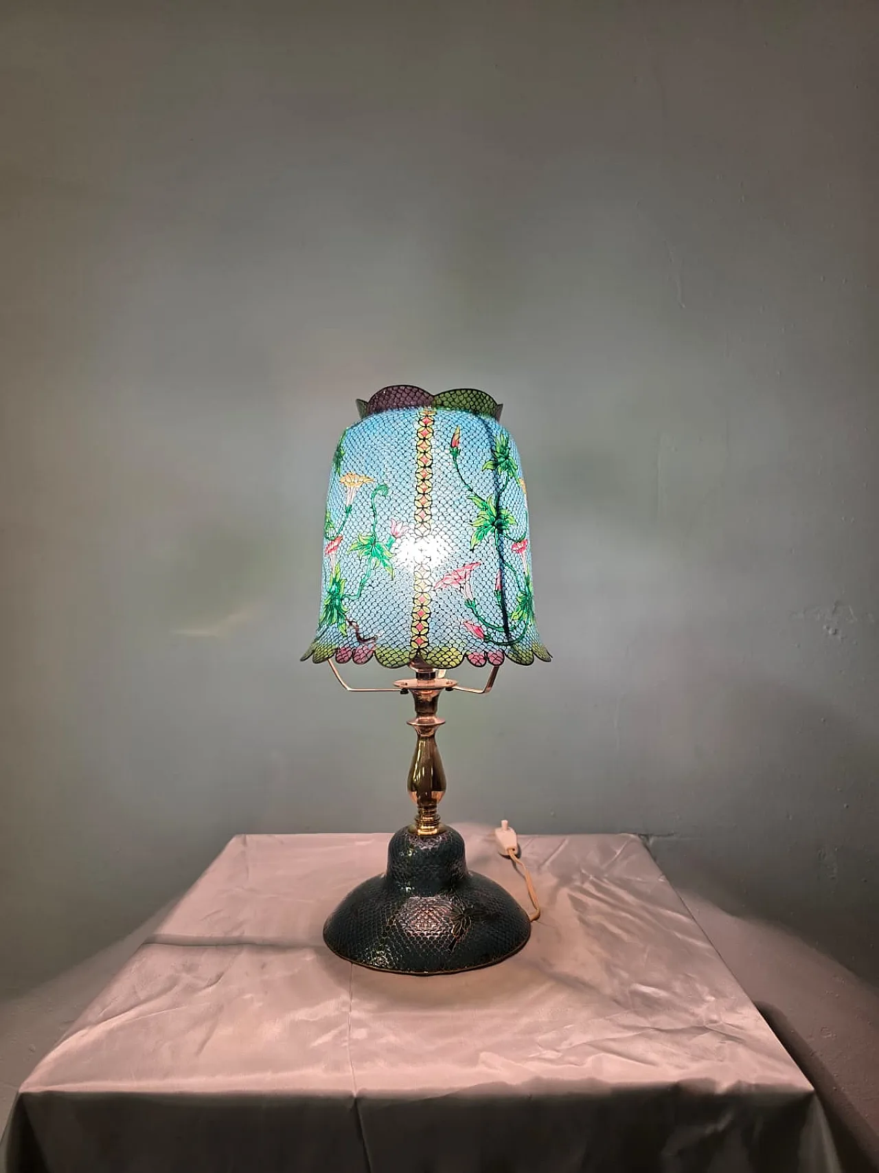 Eastern Ab-Jour in Plique à Jour 16