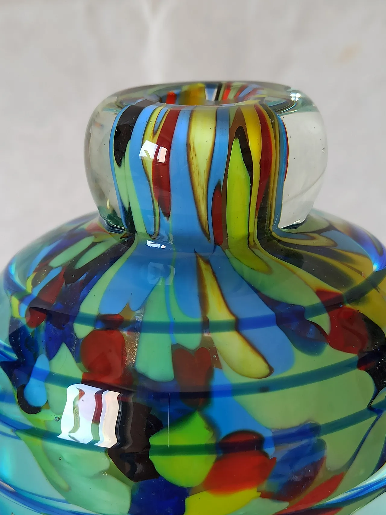 Vaso in Vetro di Murano anni '70 4