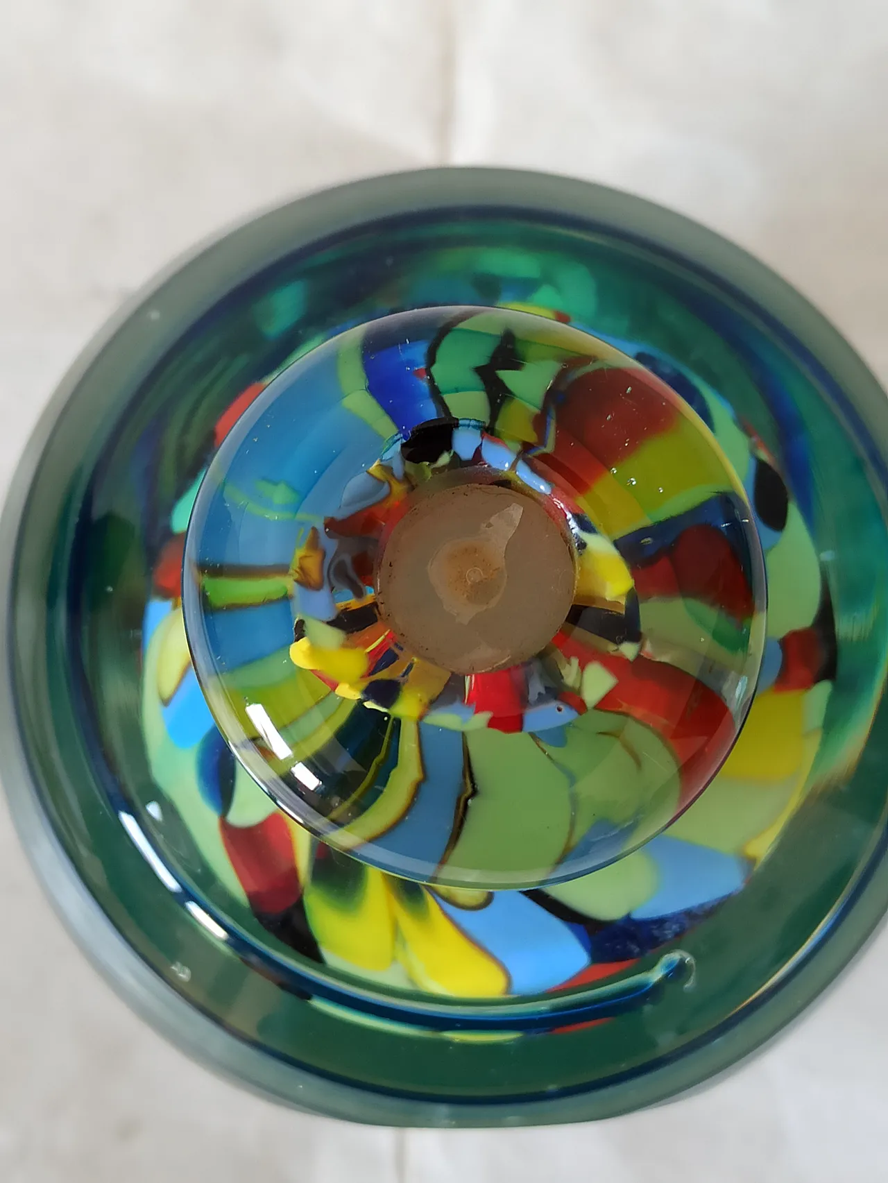 Vaso in Vetro di Murano anni '70 13