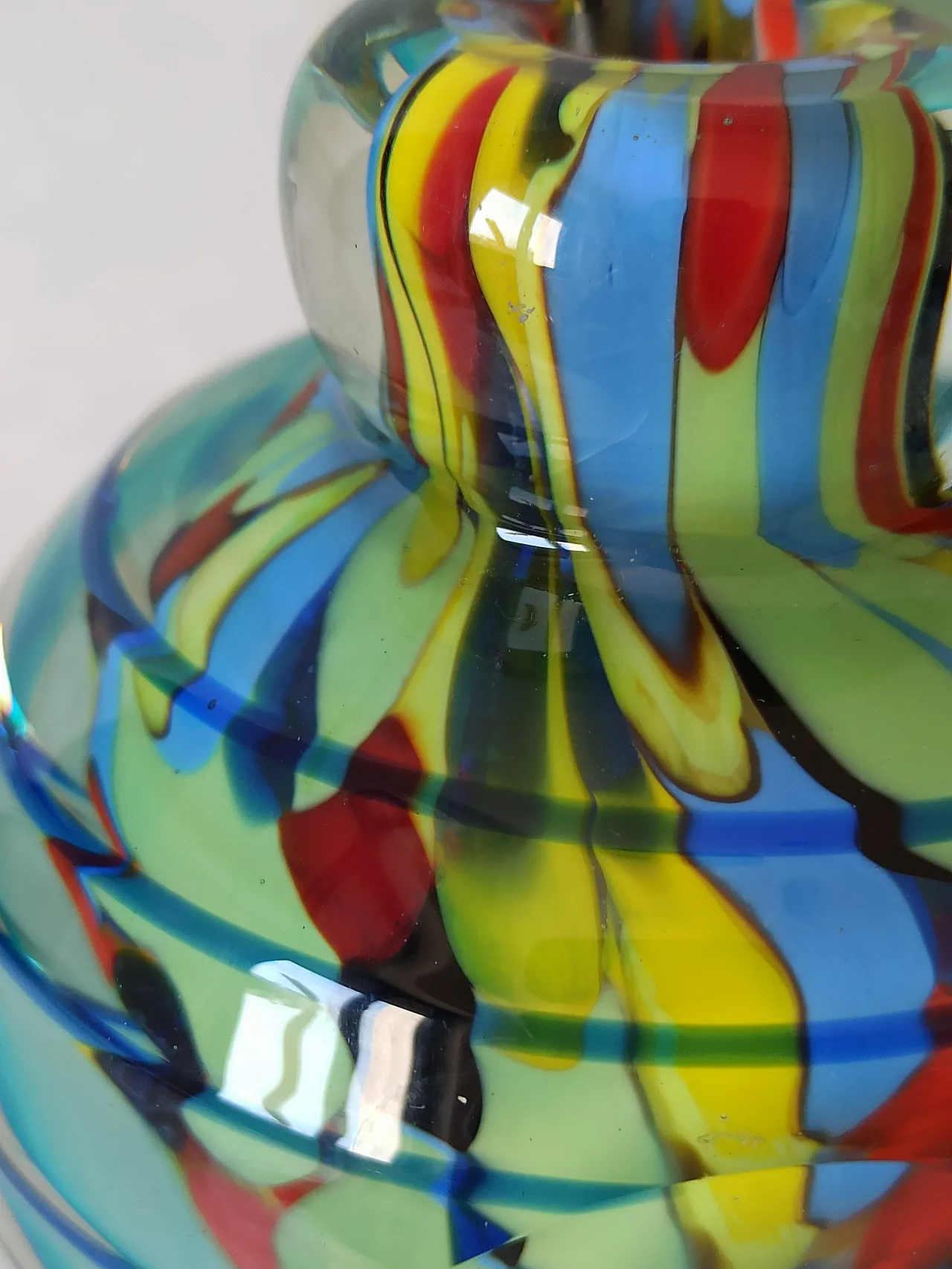 Vaso in Vetro di Murano anni '70 17