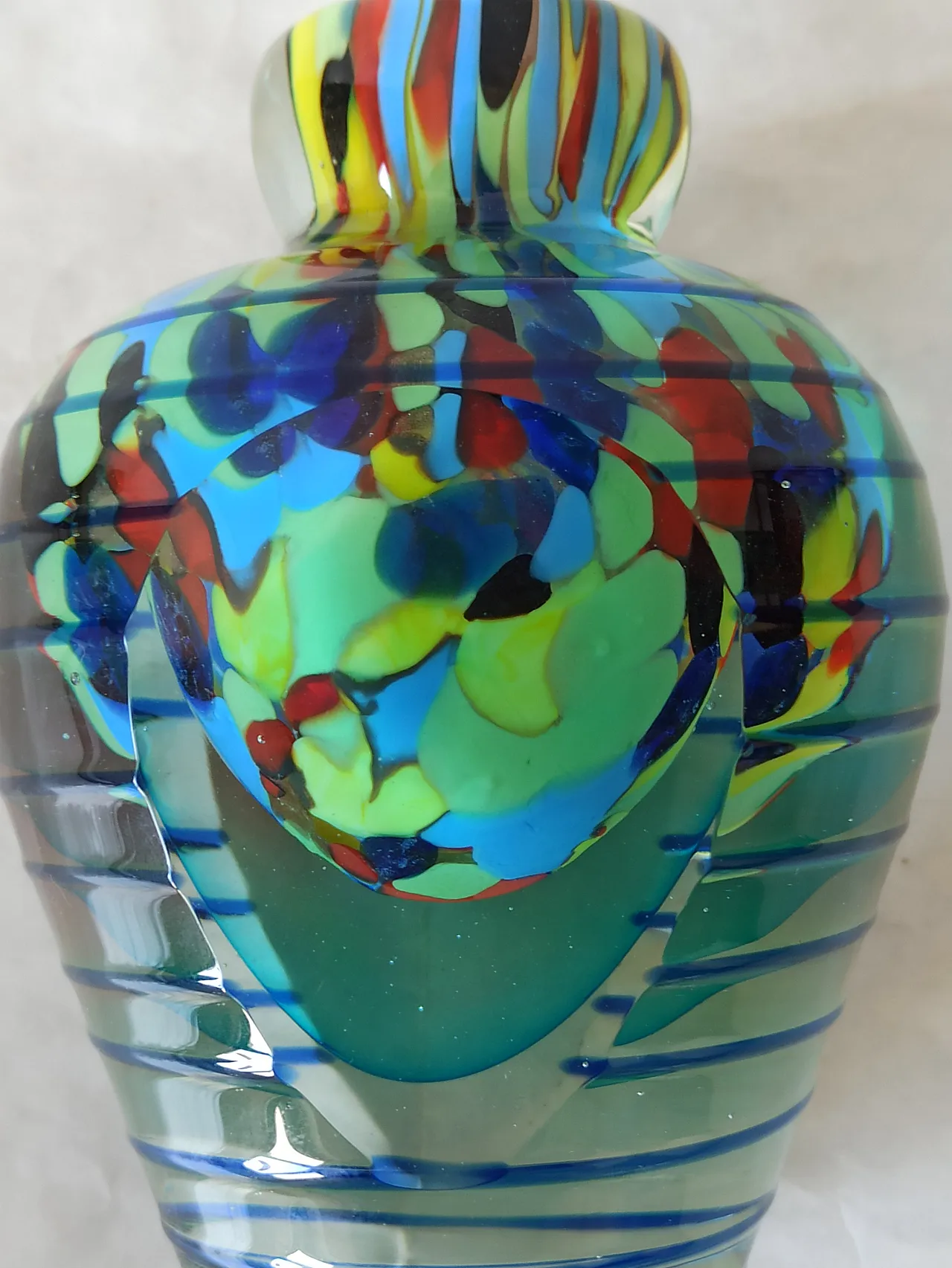 Vaso in Vetro di Murano anni '70 23