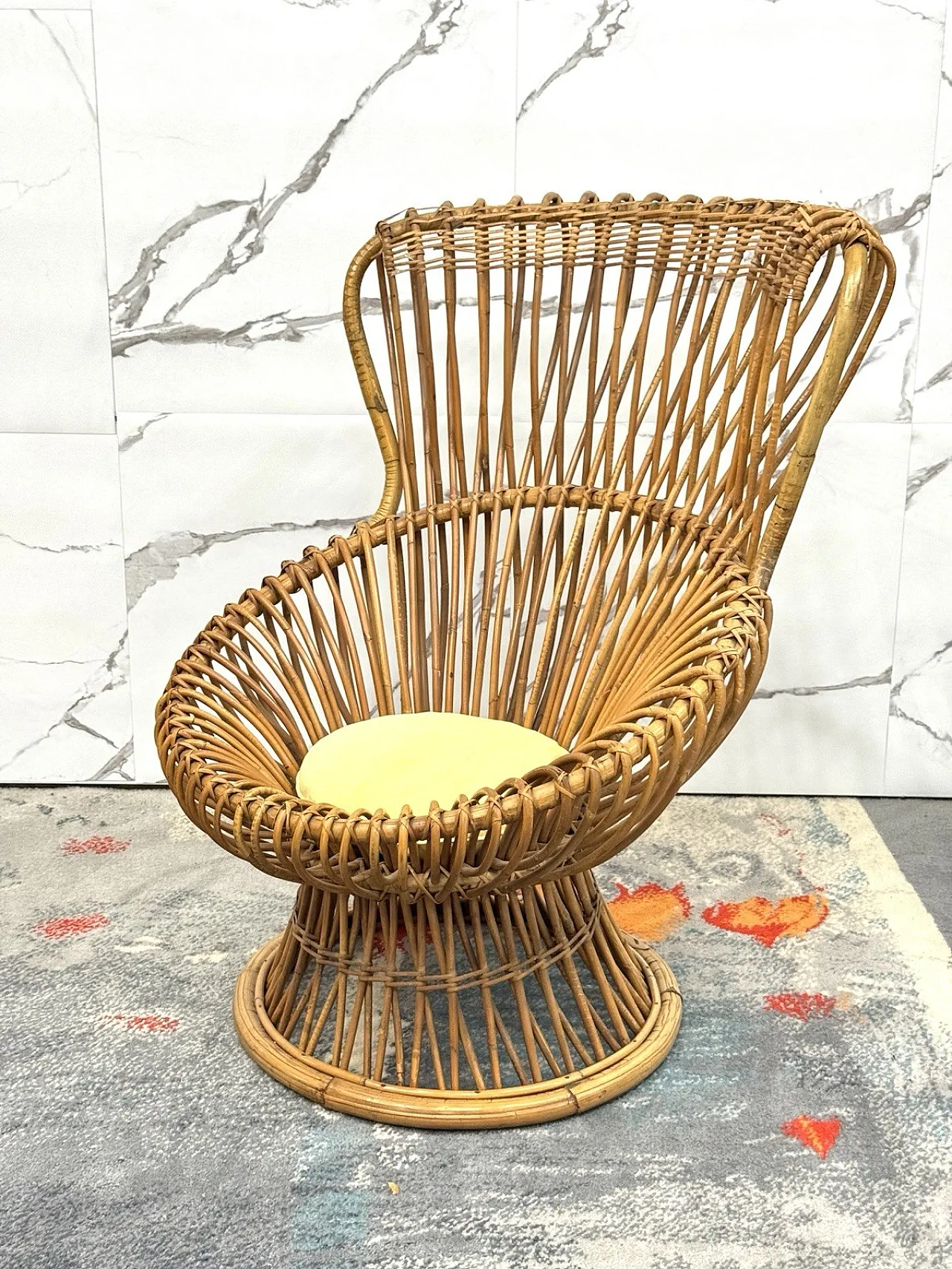 Margherita armchair by Franco Albini for Bonacina, 1950s 1