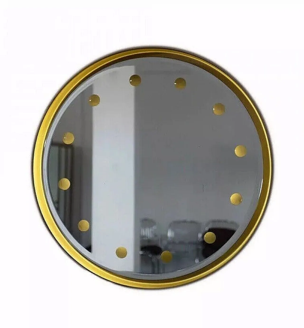 Rimadesio backlit mirror in Hollywood Regency style, 1970s 1