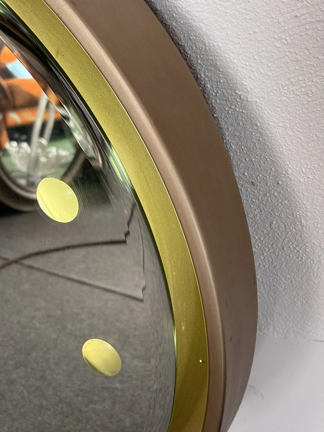 Rimadesio backlit mirror in Hollywood Regency style, 1970s 7