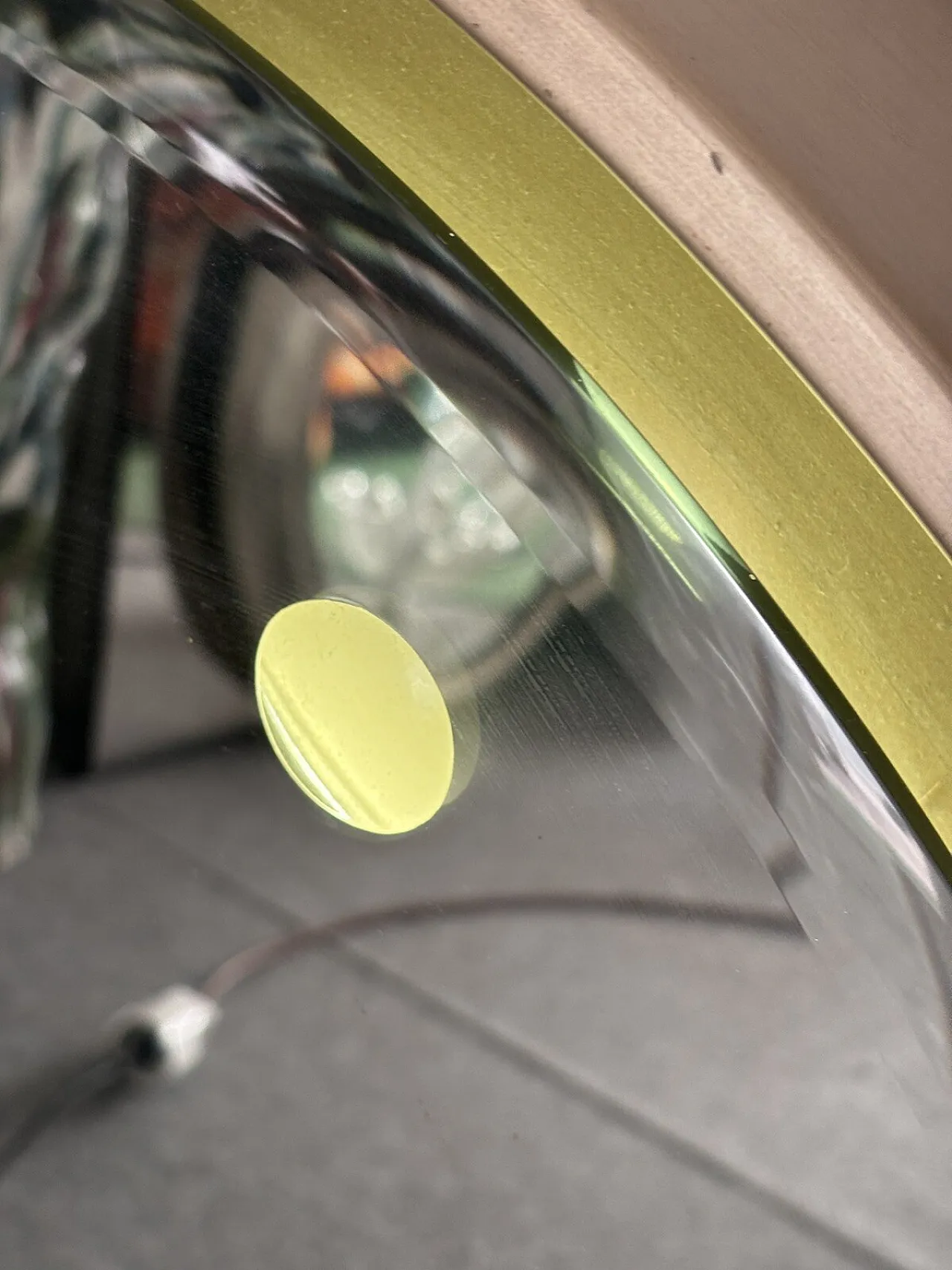 Rimadesio backlit mirror in Hollywood Regency style, 1970s 9