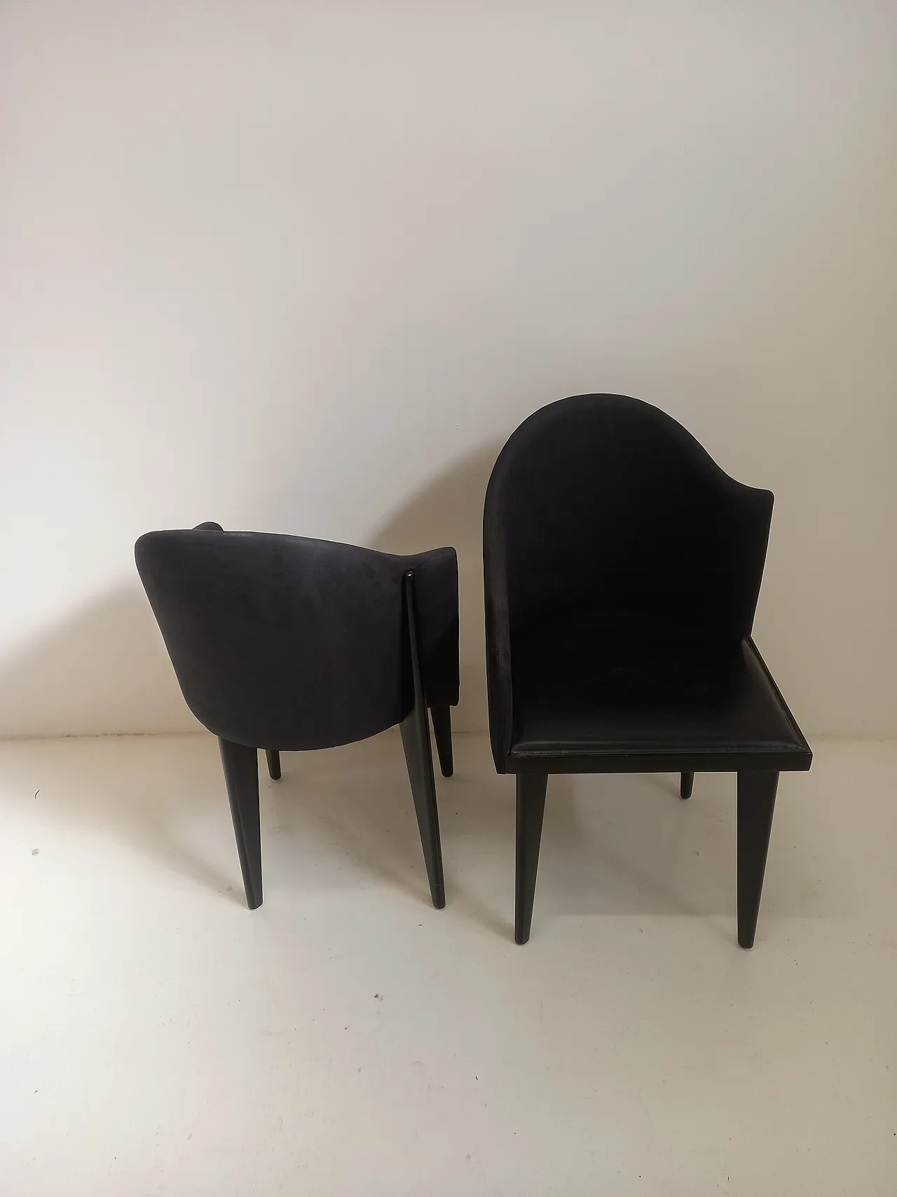 Pair of tuscan armchairs, 80s 6