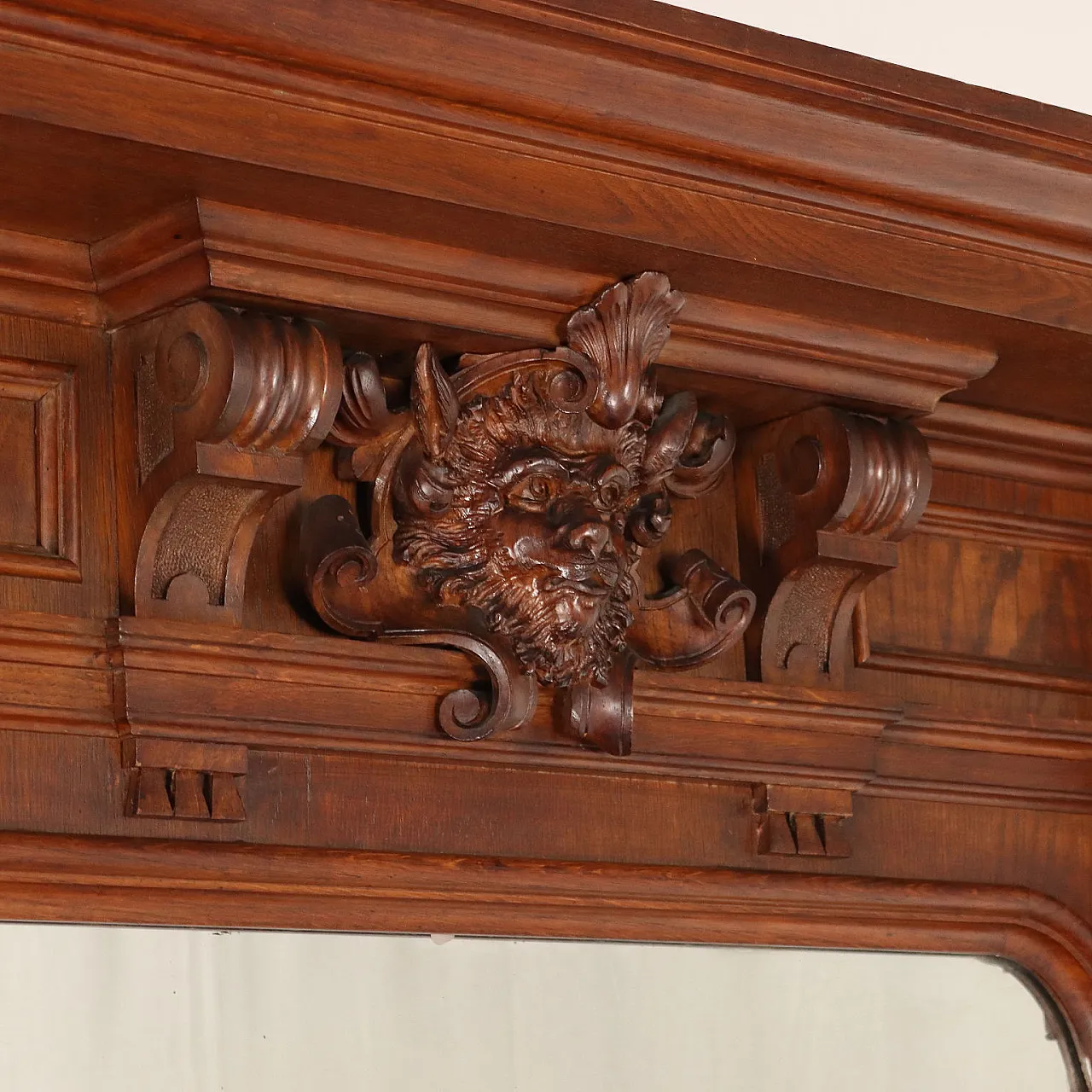 Fireplace with mantelpiece neo-Renaissance style, 19th century 4