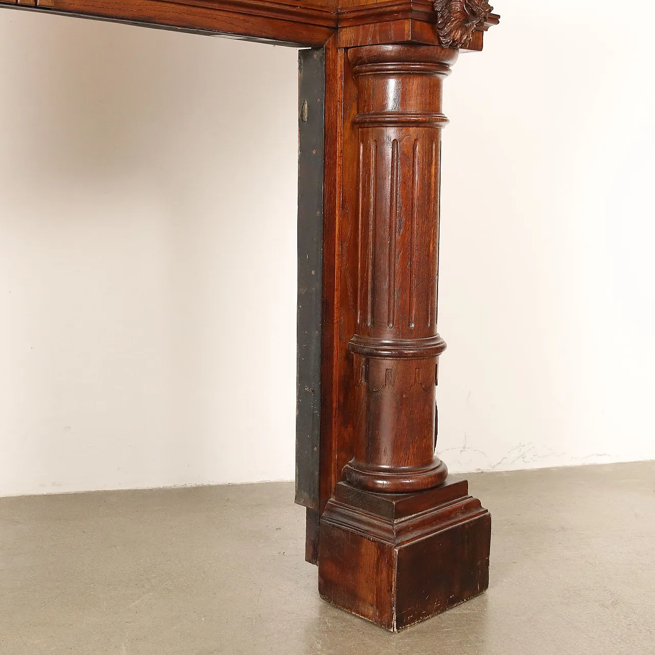 Fireplace with mantelpiece neo-Renaissance style, 19th century 10