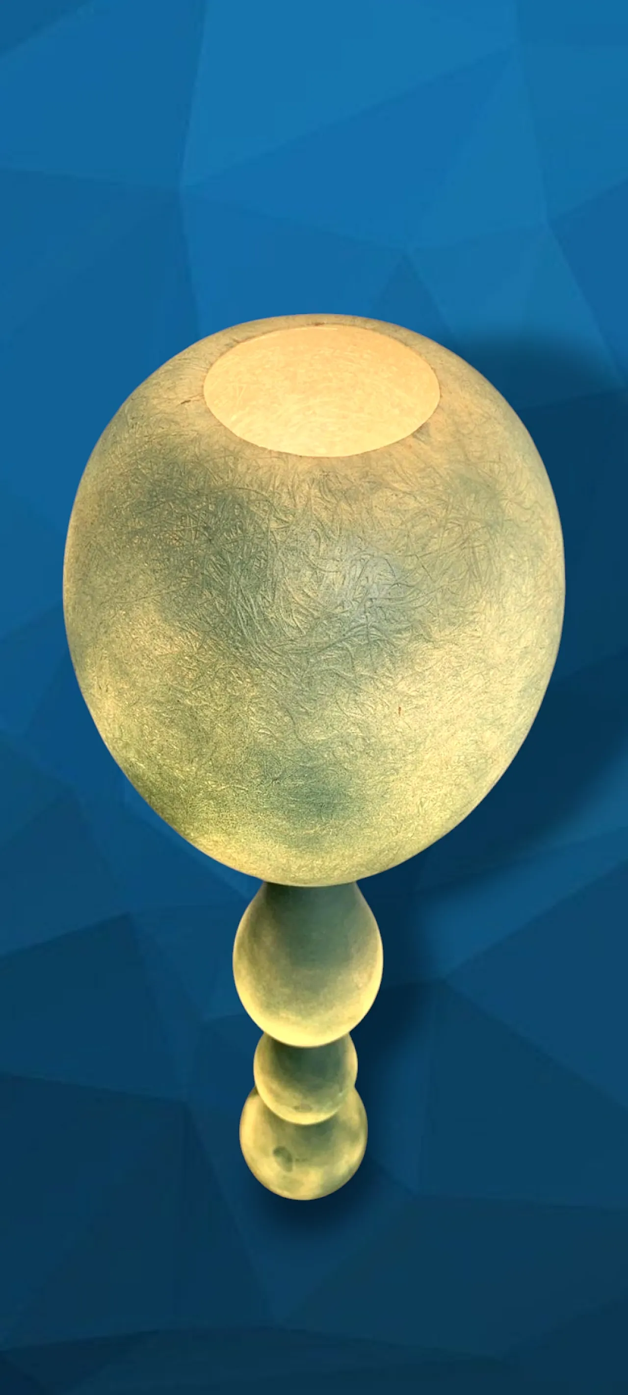 Guglielmo Berchicchi's "yoga" ground lamp for Kundalini. 4