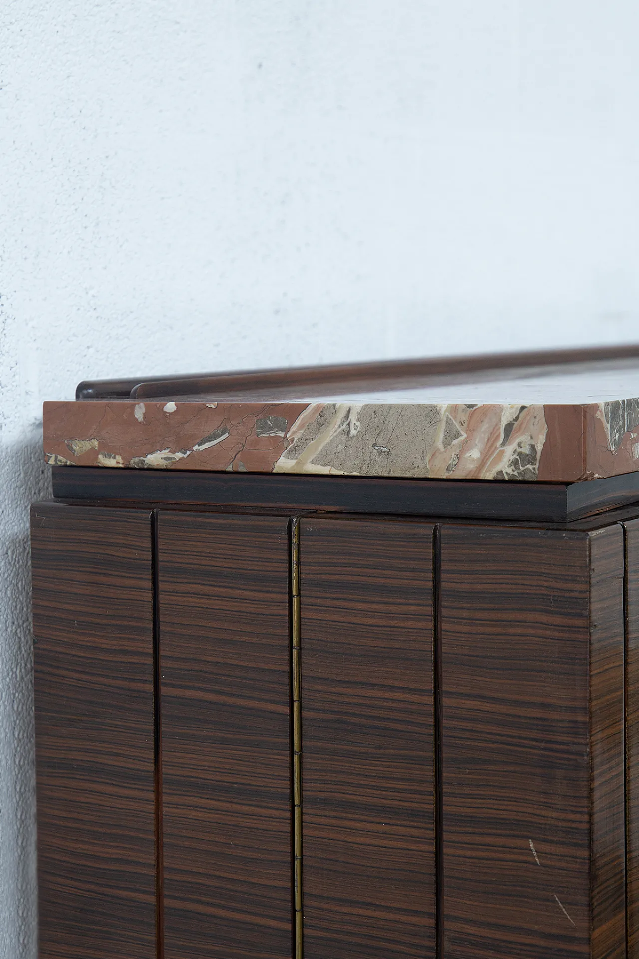 Mobile bar in stile Art Déco cinese con marmi, anni '30 5