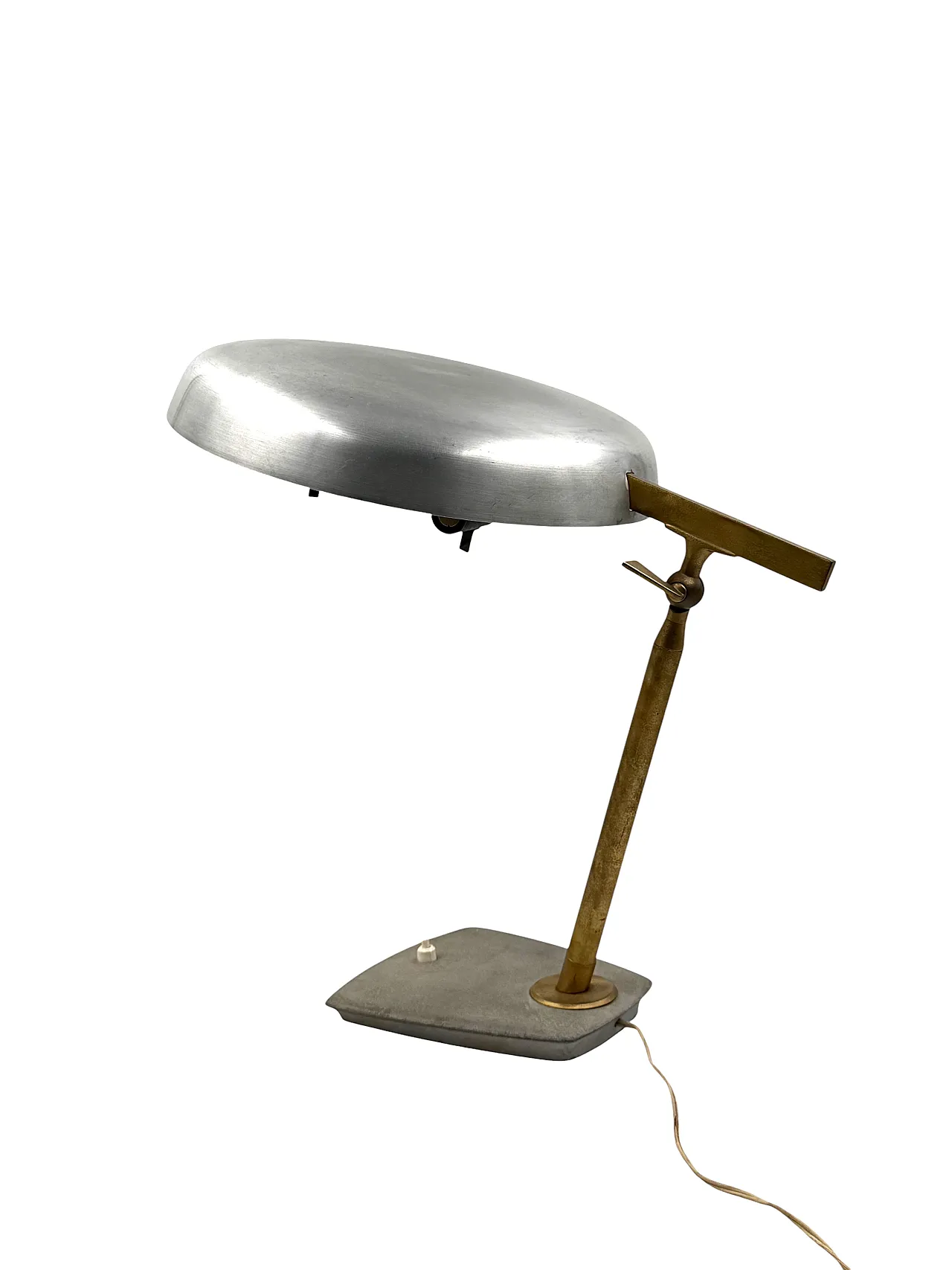 Table lamp by Oscar Torlasco for Lumi in brass, 1960s 5