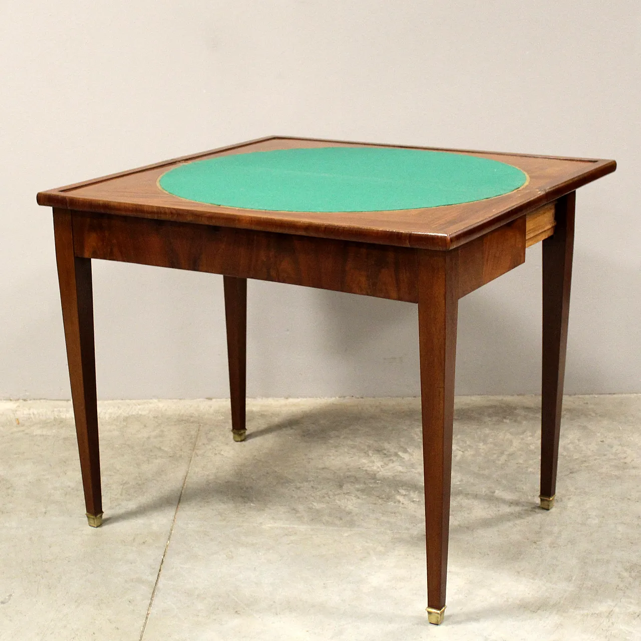 Game table in mahogany '800 6