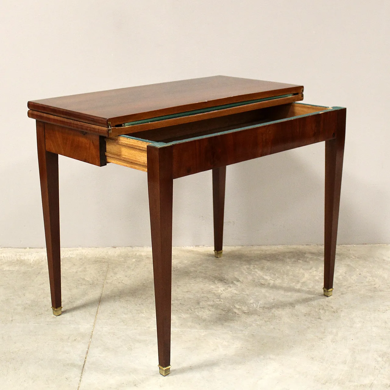 Game table in mahogany '800 7