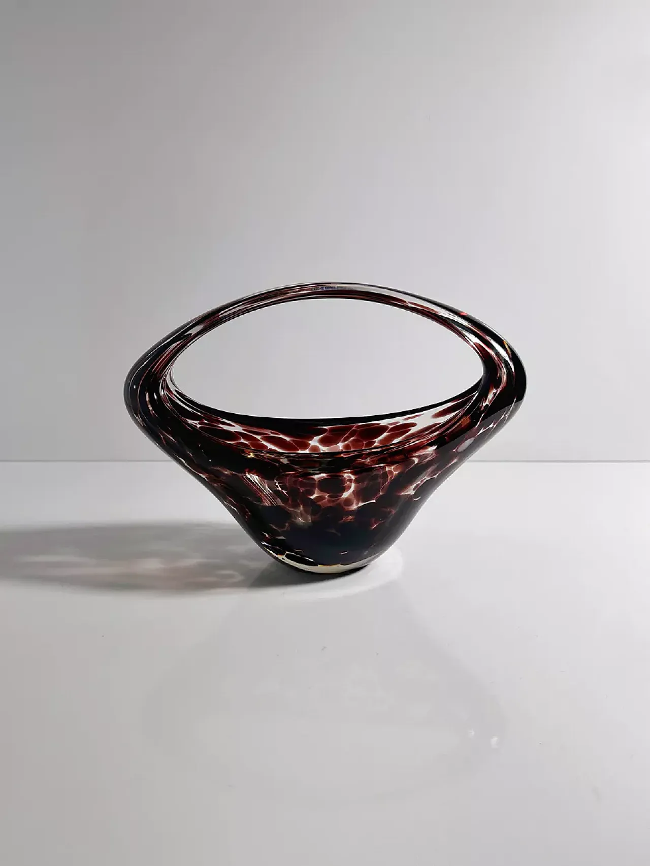 Manico in vetro di Tartaruga Murano, anni '70 1