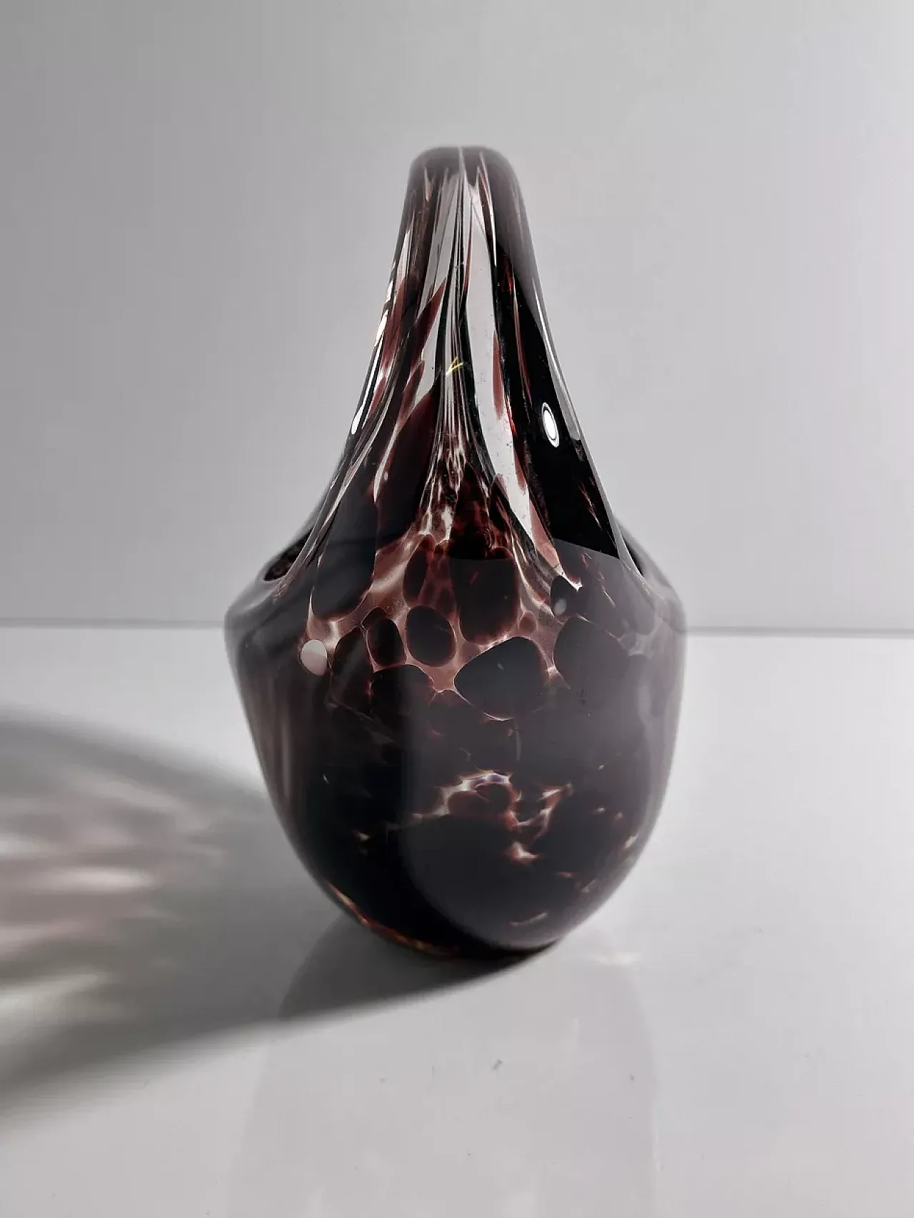 Manico in vetro di Tartaruga Murano, anni '70 3