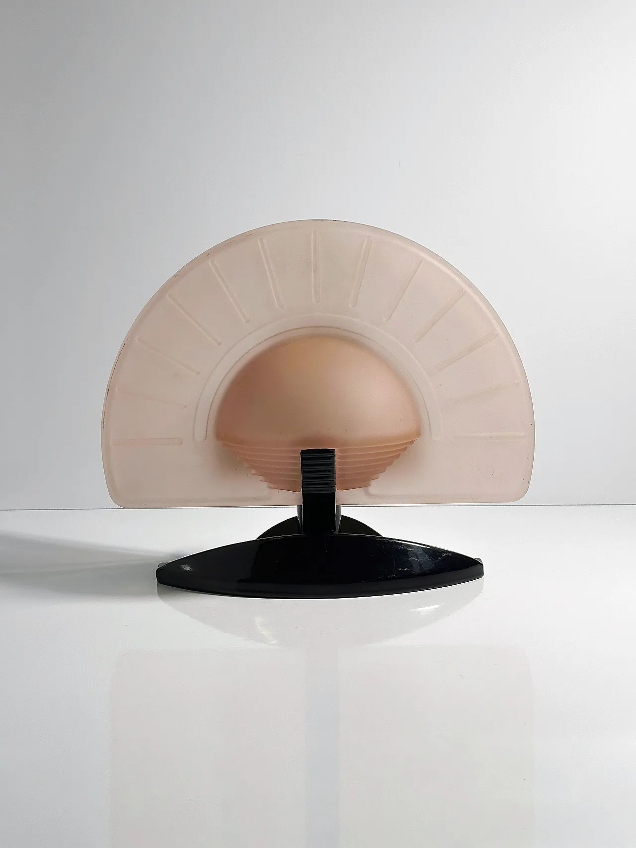 Italian Art Deco fan lamp by Vincenzo Missanelli for Ladue - 1980s 1