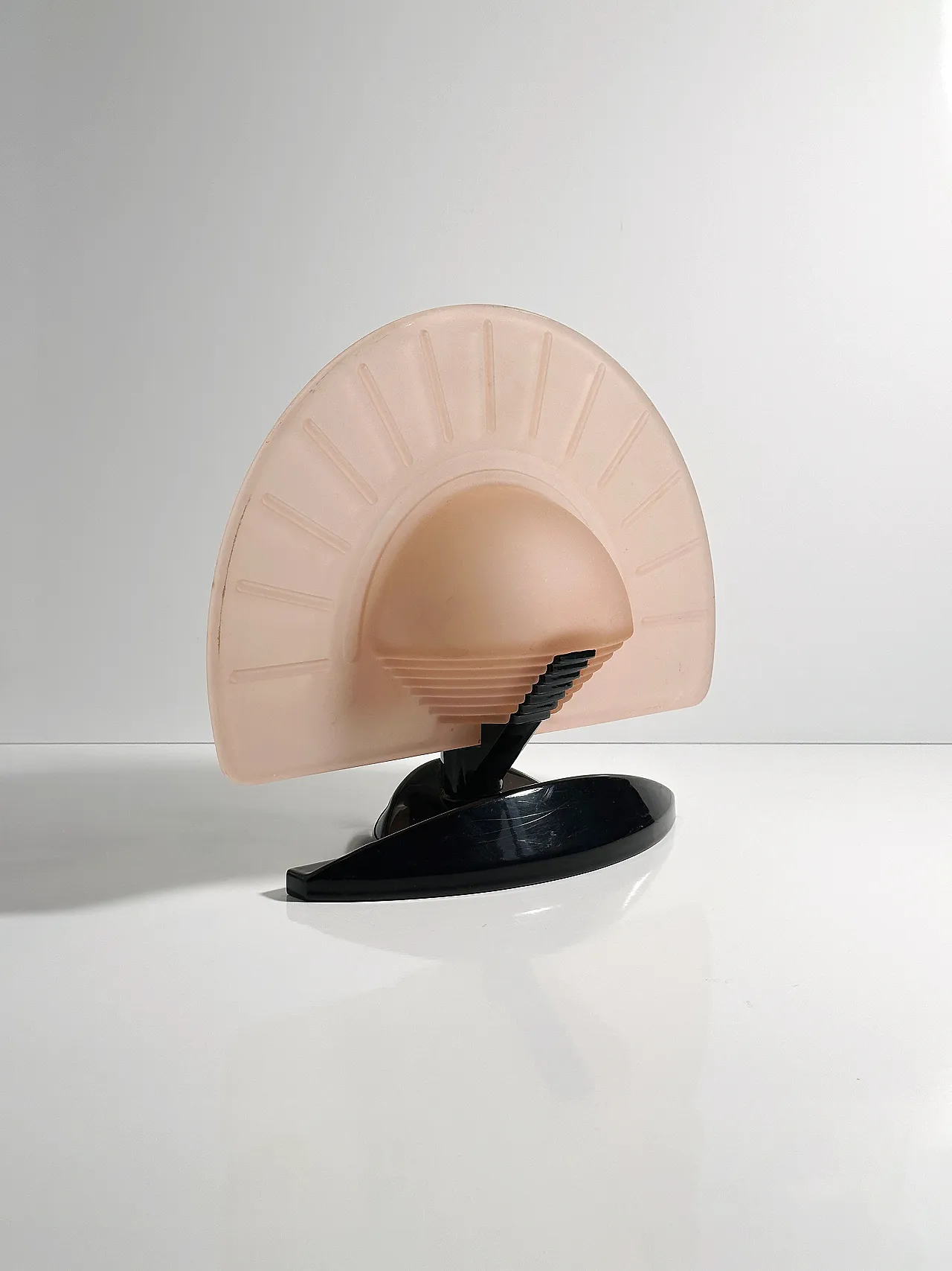 Italian Art Deco fan lamp by Vincenzo Missanelli for Ladue - 1980s 2