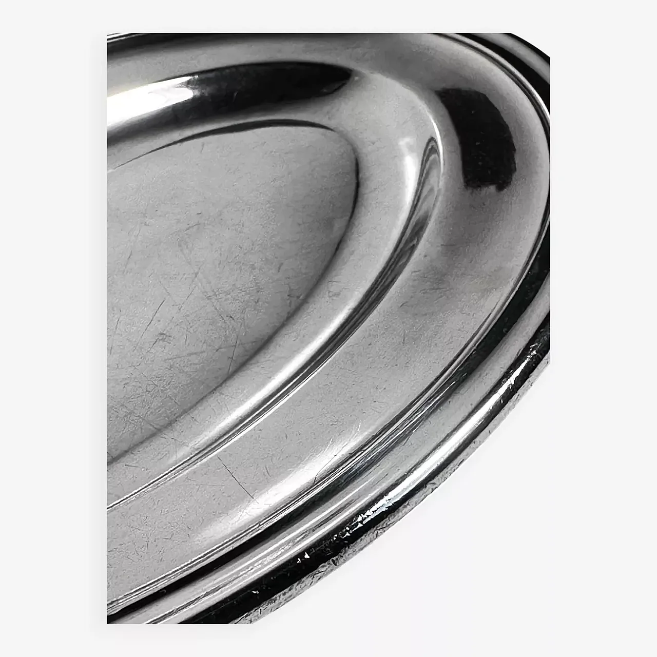 Silver-plated Christofle tray Grand Hotel du Lac St. Moritz, 1930s 9