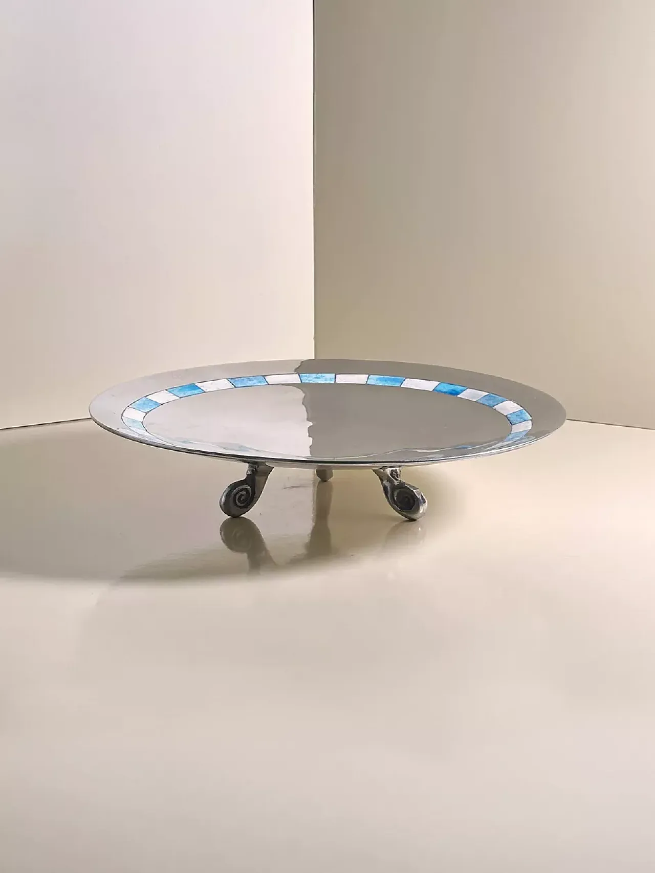 Indonesian footed bowl Mid Cenury 1950s 3