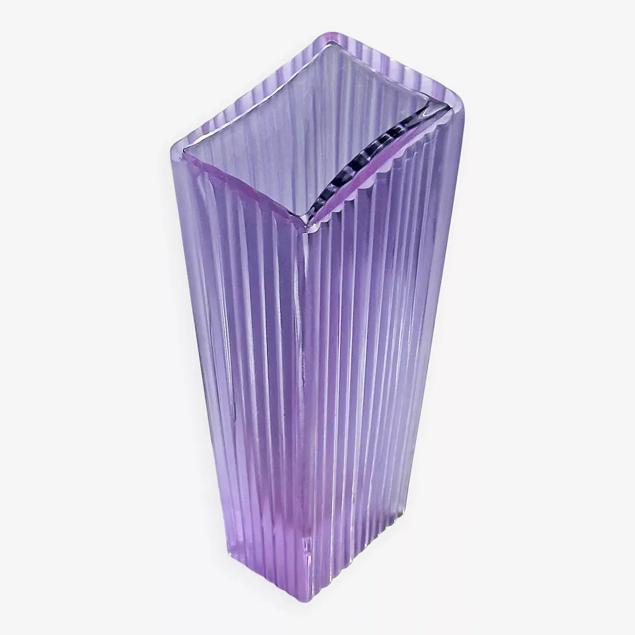 Alexandrite Glass Vase by Oldrich Lipa, 1958 6