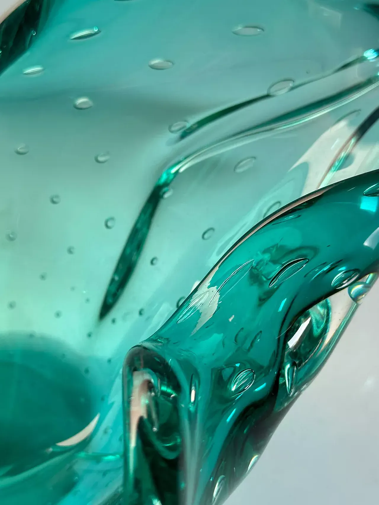 Grande ciotola da centro a bullicante Murano 4