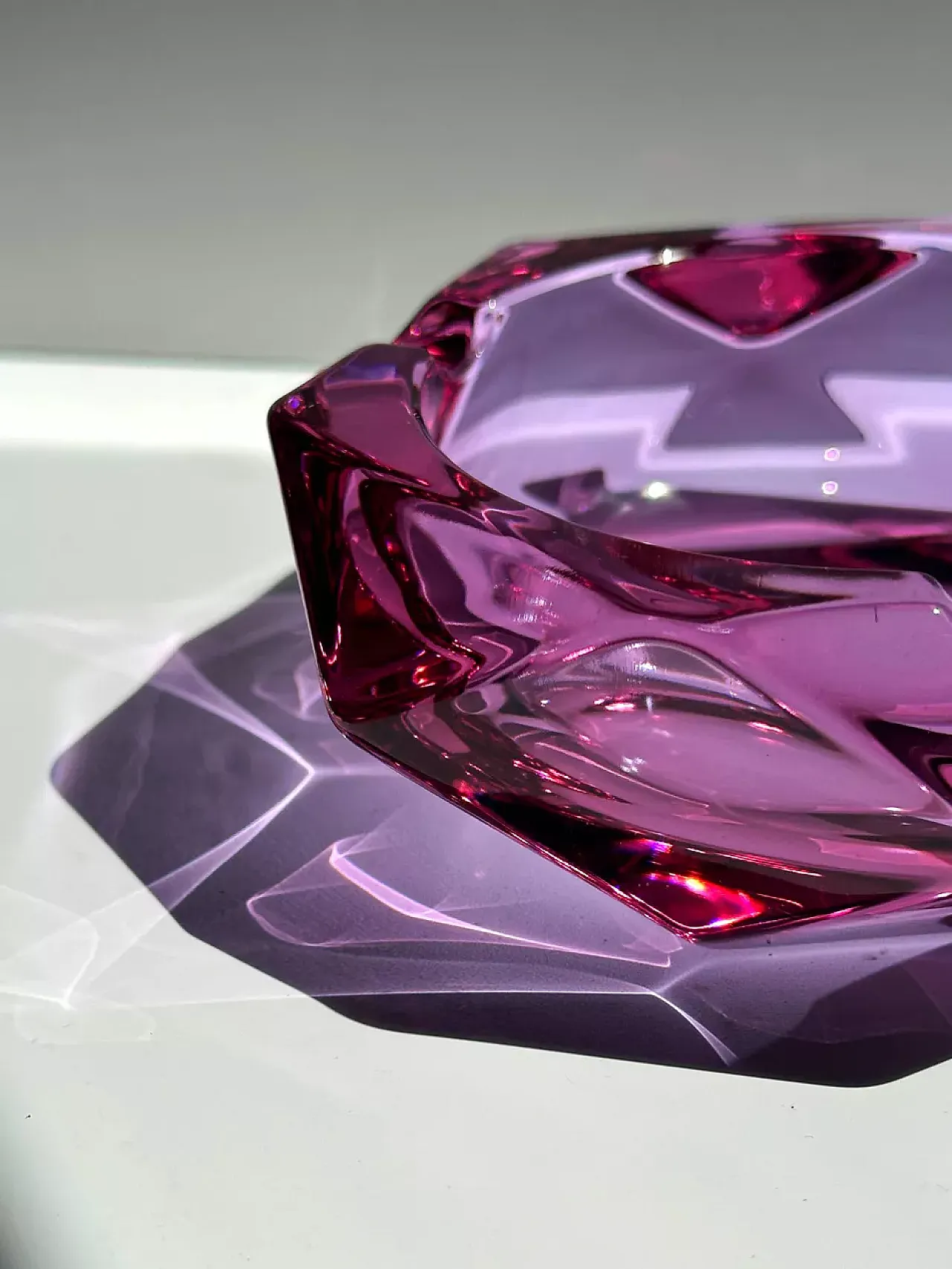 Murano Alexandrite Ashtray, anni '70 2
