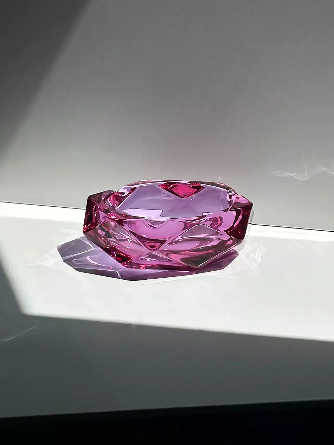 Murano Alexandrite Ashtray, anni '70 5