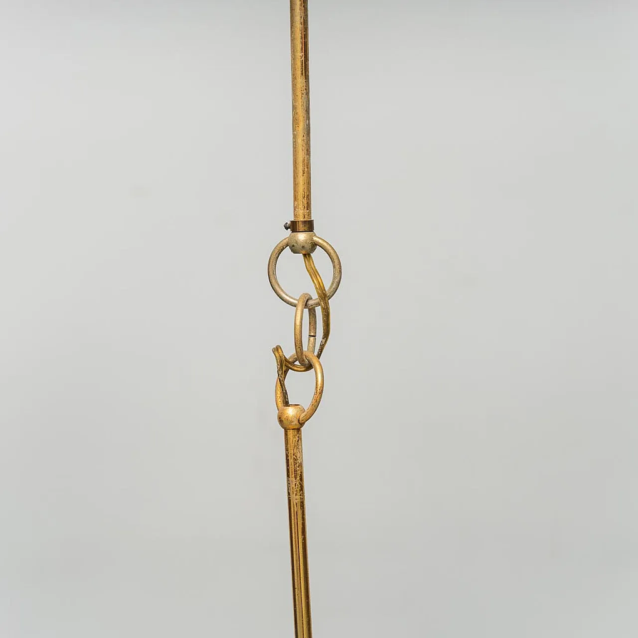 70s brass chandelier 3