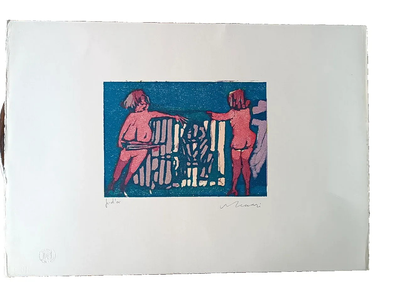 Litografia di Mino Maccari, '900 1