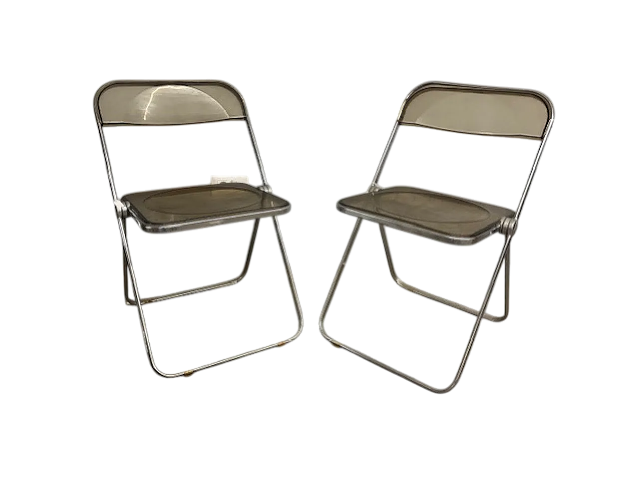 Coppia sedie Plia di Giancarlo Pieretti per Anonima Castelli, 1967 10