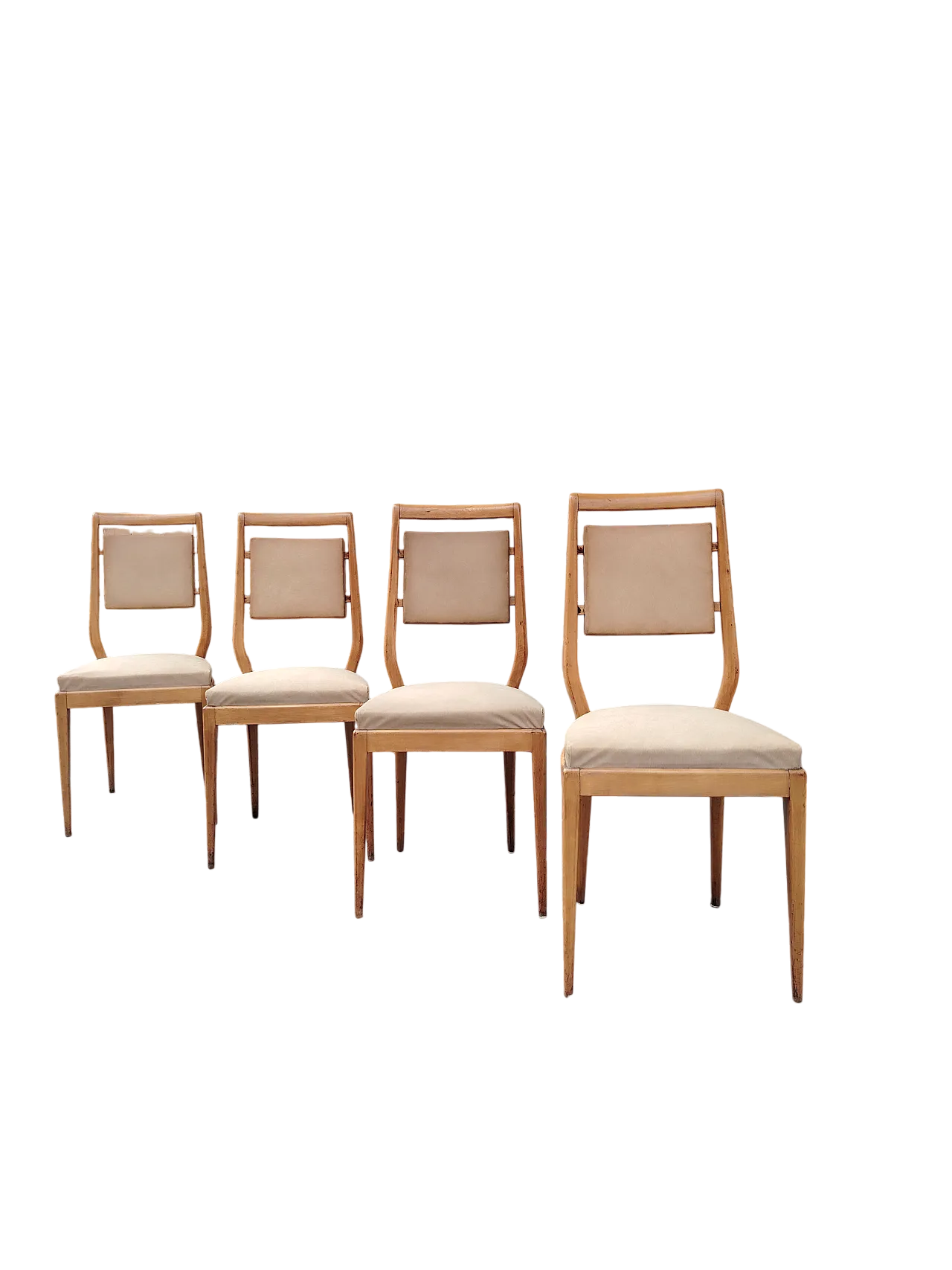 Sedie di Vittorio Dassi periodo anni 50 set di 8 21