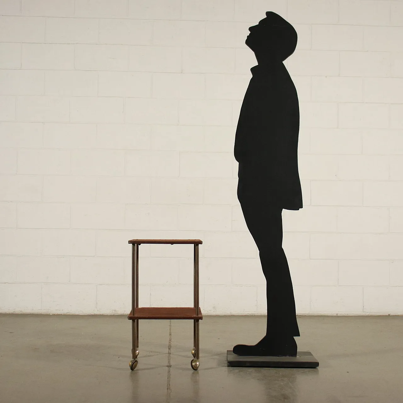 Carrello T9 di Luigi Caccia Dominioni per Azucena, anni '60 2