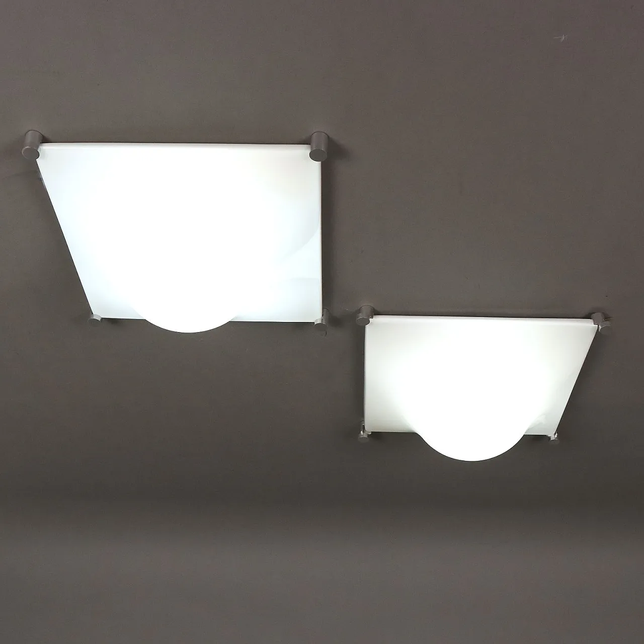 Coppia di luci Bolla di Elio Martinelli per Martinelli Luce, anni '80 1