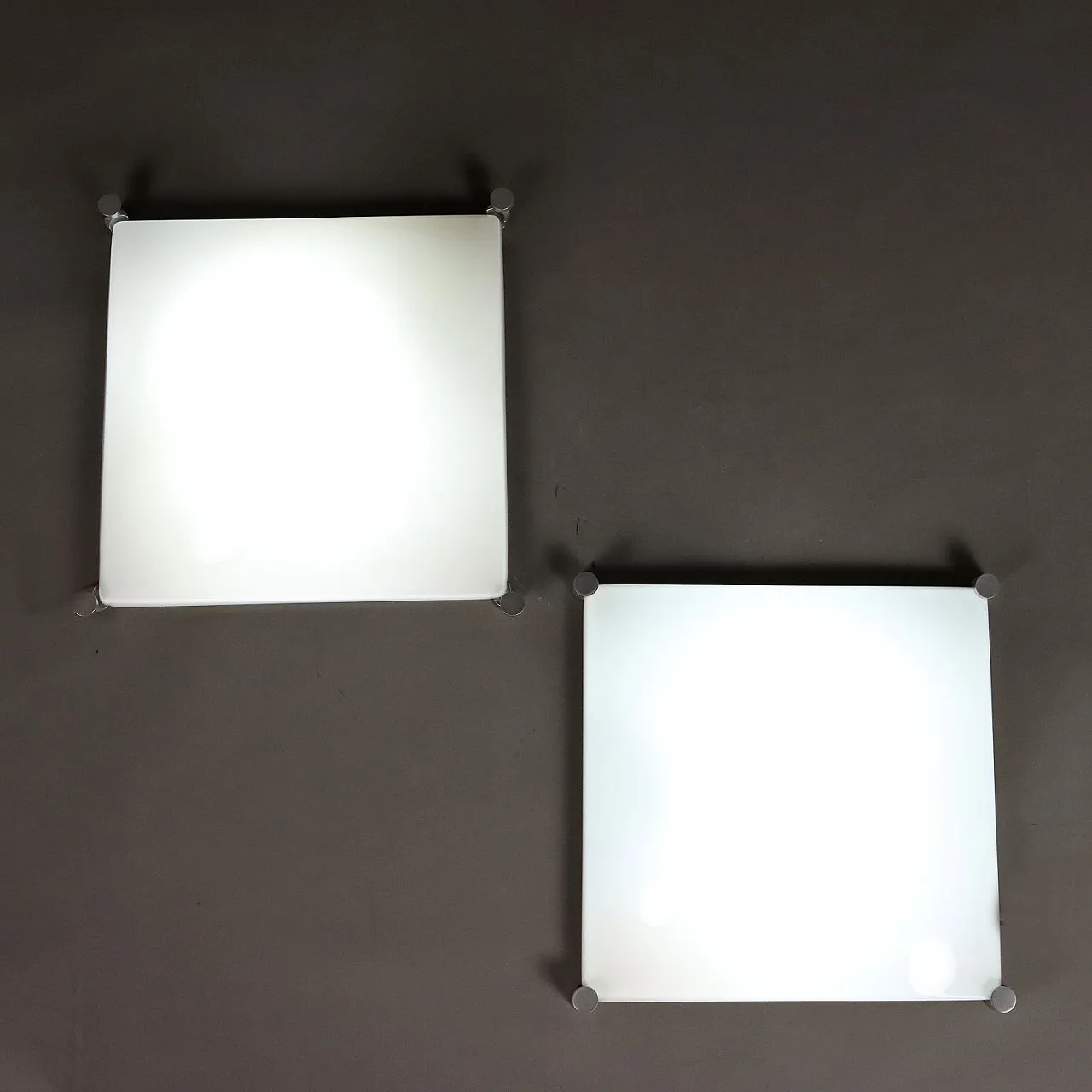 Coppia di luci Bolla di Elio Martinelli per Martinelli Luce, anni '80 3