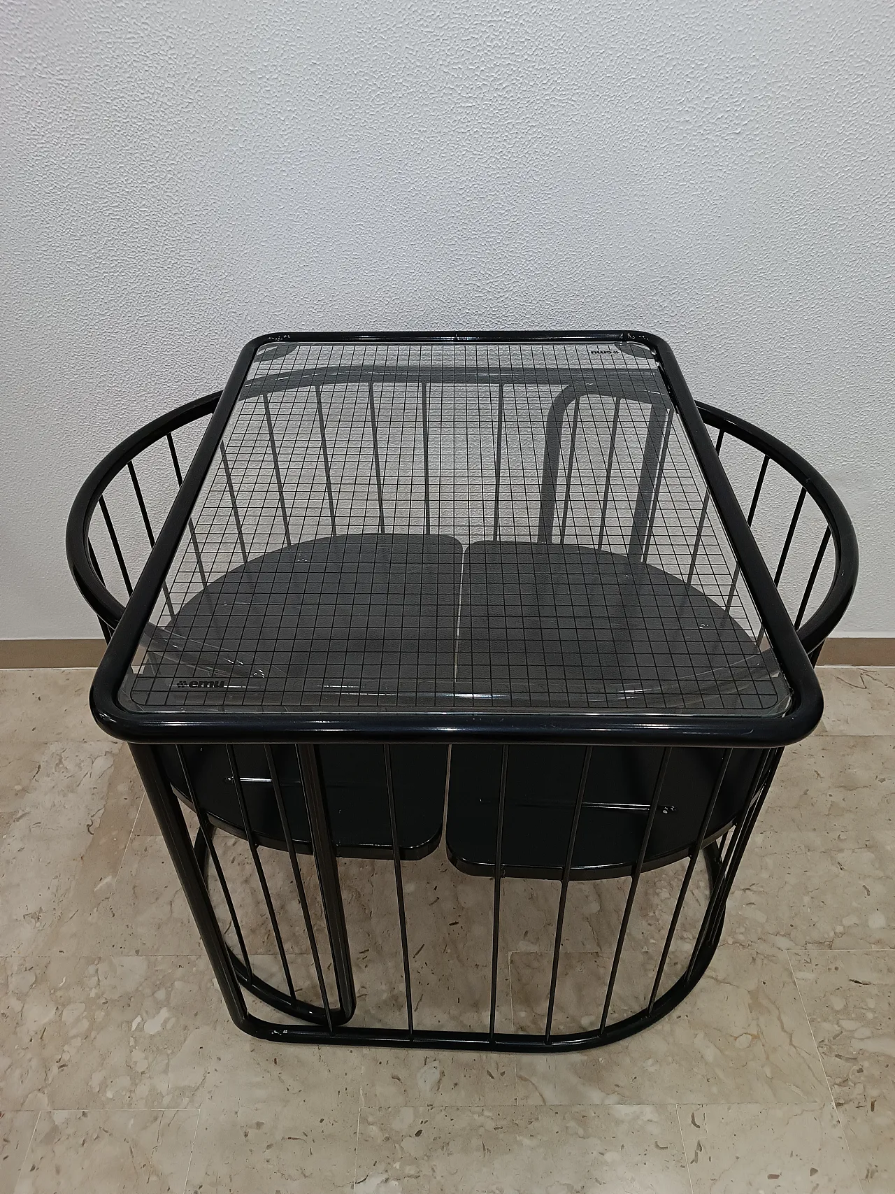 Set tavolo e poltrone Patio by Emu, anni'70 1