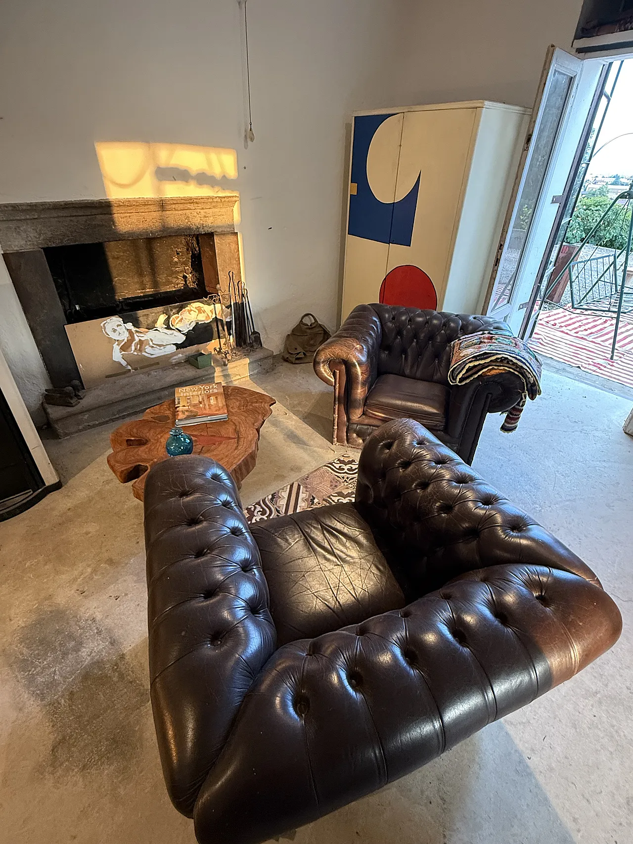 Poltrone Chesterfield, anni '70 4