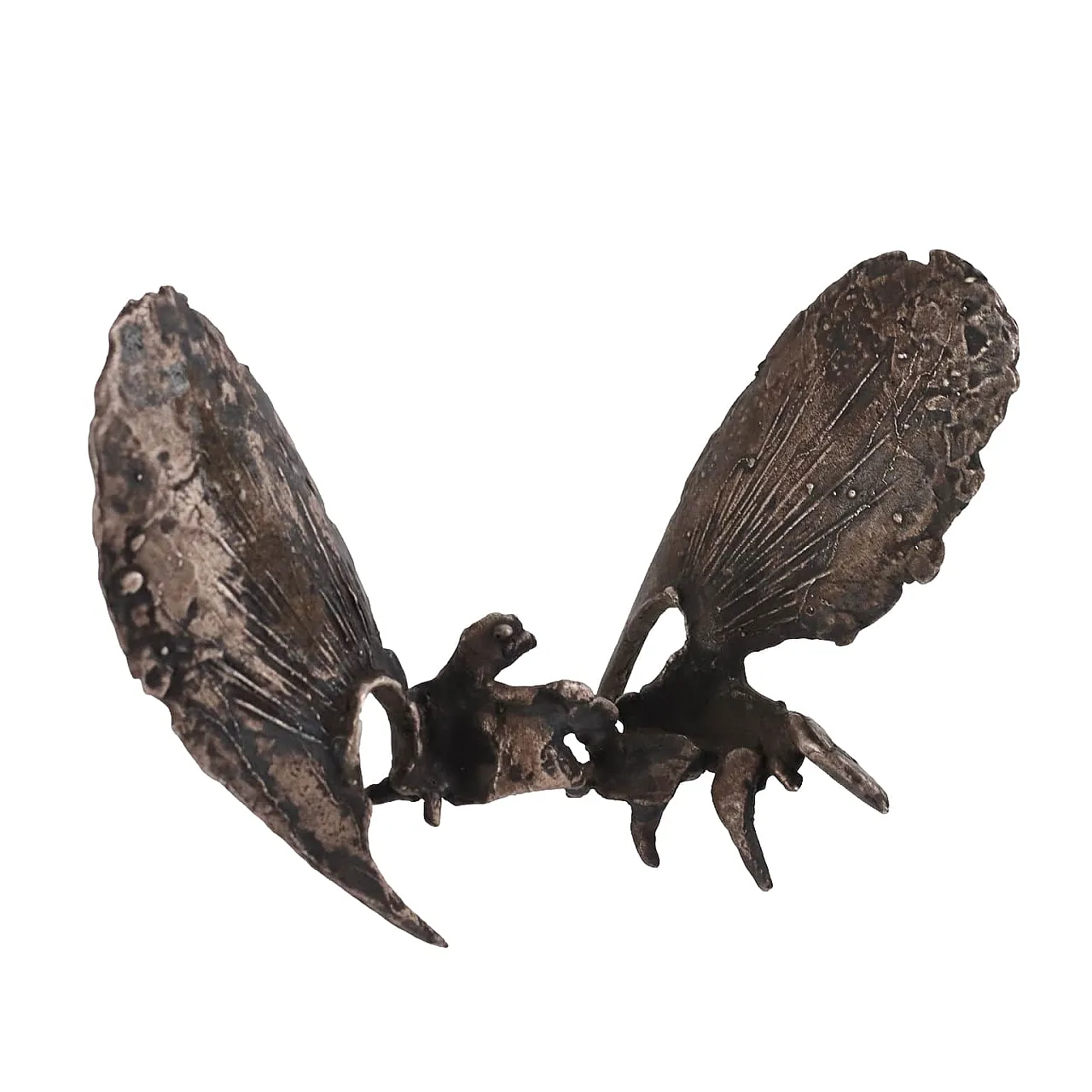 Quinto Ghermandi, Wings, metal sculpture, 1988 1